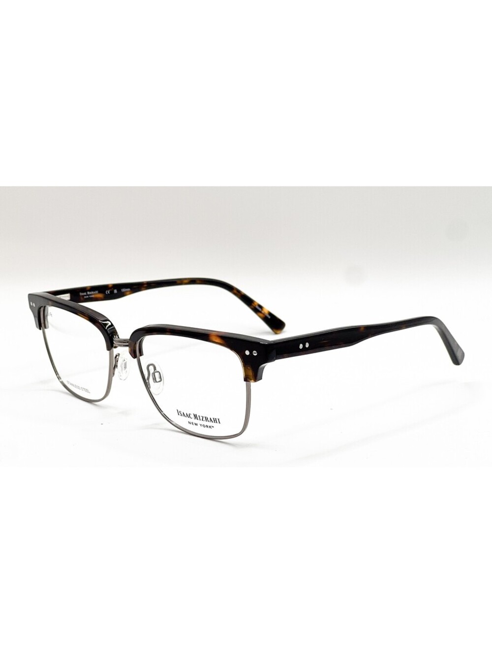 Isaac Mizrahi IM36005 TT Tortoise Square Authentic Eyeglass Frames 58-18-150